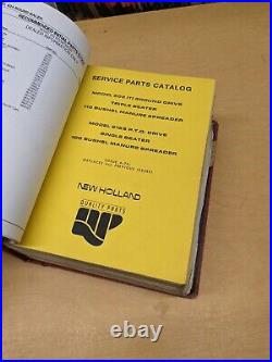 New Holland Round Balers Spreaders Mixers Disks, Parts Catalog COLLECTION