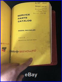 New Holland Service Parts Catalog Baler 280,283,310,311,315,326 335