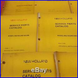 New Holland Service Parts Catalog Model 845-852 Round Baler 5084511 (lt425)