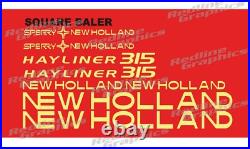 New Holland Sperry 315 Hayliner Baler Baler Decals Free Shipping