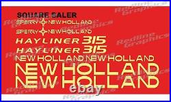 New Holland Sperry 315 Hayliner Baler Baler Decals Free Shipping