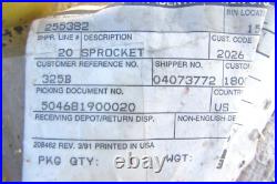 New Holland Sprocket OEM Part 255382 NOS for Square Baler 1290 290 500 505 515 New Holland Sprocket OEM Part 255382 NOS for Square Baler 1290 290 500 505 515