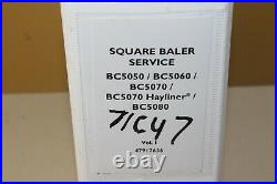 New Holland Square Baler Service Manual BC5050 BC5060 BC5070 Binder Complete