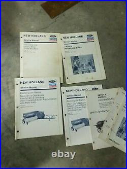New Holland Square Baler Service Repair Manual LOT