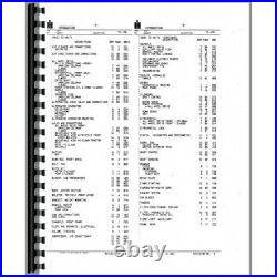 New Holland Super 68 69 Twine & Wire Tie Baler Parts Manual Catalog