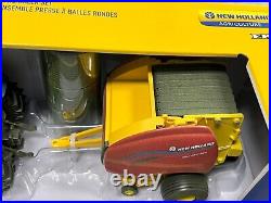 New Holland T6.180 and RB560 Roll Belt Baler DUSTY CHASE ERTL 132 NIB
