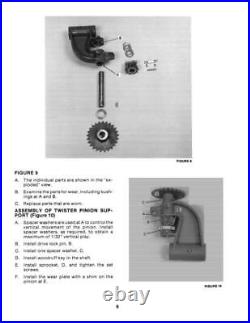 New Holland Twister Rectangular Baler Service Manual Repair Shop Book