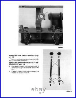 New Holland Twister Rectangular Baler Service Manual Repair Shop Book