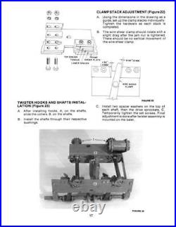 New Holland Twister Rectangular Baler Service Manual Repair Shop Book