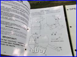 New Holland Two 848 Round Baler Operators Manuals(1 Dealer) + 1 Baler D1000 Man
