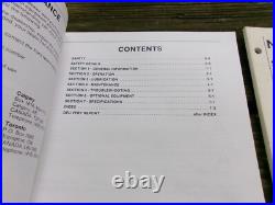 New Holland Two 848 Round Baler Operators Manuals(1 Dealer) + 1 Baler D1000 Man