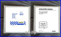 New Holland bR7060 BR7070 baler Service Manual & bale command Ops manual 2 BOOKS New Holland bR7060 BR7070 baler Service Manual & bale command Ops manual 2 BOOKS