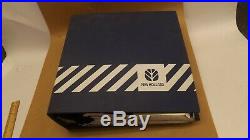 OEM New Holland 590 595 BALER Repair & Operator's Manual 11 pc Set