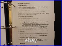 Original New Holland Ford 585 Baler Operators Service Repair Training Manual