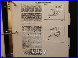 Original New Holland Ford 585 Baler Operators Service Repair Training Manual