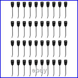 Rake Tooth LH Rubber 40 Pack Fits New Holland 850613 Fits Massey Ferguson 25 36