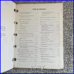 Rare New Holland Serviceman's Trouble Shooting Handbook 3 Manual Set 1960-1968