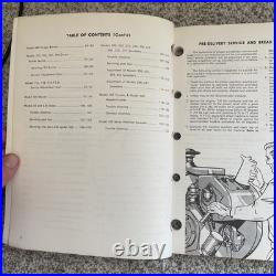 Rare New Holland Serviceman's Trouble Shooting Handbook 3 Manual Set 1960-1968