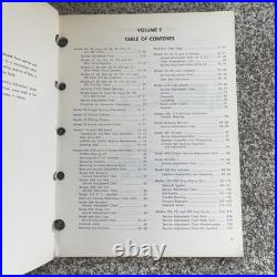Rare New Holland Serviceman's Trouble Shooting Handbook 3 Manual Set 1960-1968