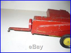 Rare Vintage New Holland Hayliner Ejector Baler For A Tractor 1/16 Nh Head Wheel