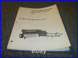 Sperry New Holland 326 Hayliner Baler Owner Operator Manual User Guide xz