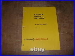 Sperry New Holland 426 Square Baler Shop Service Repair Parts Catalog Manual