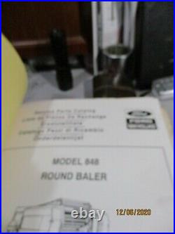 Sperry New Holland Round Baler Service Parts Catalog for 845,846,848,850 & more