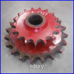 Used Sprocket Double Left Hand Rotor Drive fits Case IH fits New Holland