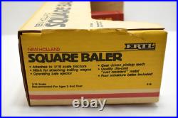 Vintage Ertl 116 New Holland Square Baler #318