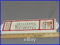 Vintage NEW HOLLAND Tractor Baler Sales advertising wall Thermometer RARE
