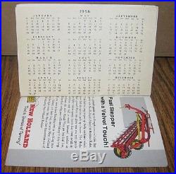 Vintage New Holland NH Baling Record Book 1956 PA Hay Super 66 77 Baler 55 Rake