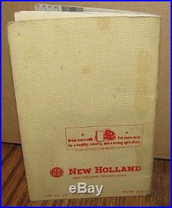 Vintage New Holland NH Baling Record Book 1956 PA Hay Super 66 77 Baler 55 Rake