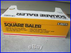 Vintage New Holland Square Baler Toy With Box Only Displayed 1986 Mint Ertl 316