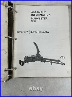 Vintage Sperry New Holland Balers Tools Wagons Farm Equipment Manuals Binder